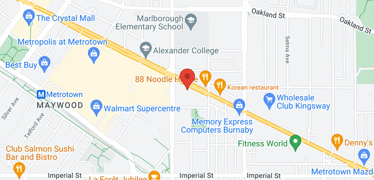 map of 503 6538 NELSON AVENUE